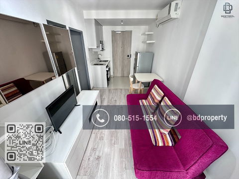  BESTDEAL FOR SELL CONDO Ideo Mobi Rama 9 for Selling Price 3,790,000 Baht.Near Phraram Kao 9 MRT Station 80 meters.