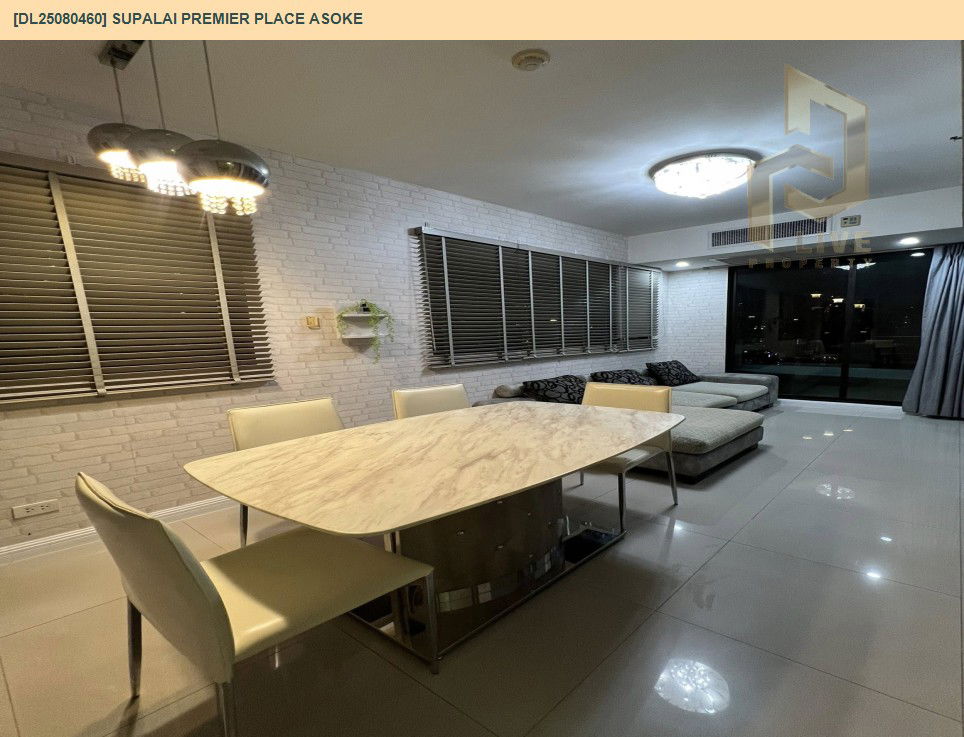picture DL25080460 Condo for rent, Supalai Premier Place Asoke near BTS Asok, ready to move in, call urgently 0656133286 LineID @655ebbvc - 9/24