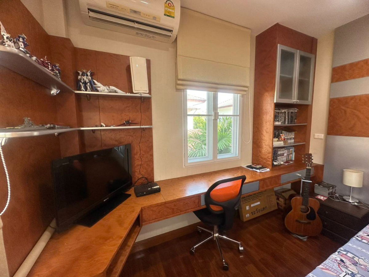รูป ให้เช่าบ้านเดี่ยว 2 ชั้น ม.ลัดดารมย์ วัชรพล-รัตนโกสินทร์ 107.5 ตร.วา Tel.099-998-3897 - รูปที่ 24/35
