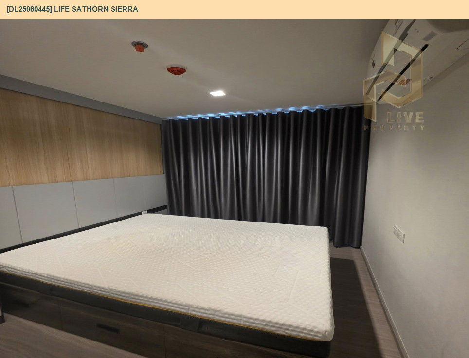 รูป DL25080445 ให้เช่าคอนโด ไลฟ์ สาทร เซียร์รา (Life Sathorn Sierra) ใกล้ BTS ตลาดพลู พร้อมเข้าอยู่ โทรด่วน 0638692663 LineID @534wlwof - รูปที่ 6/20