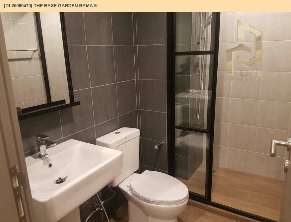picture DL25080470 Condo for rent, The Base Garden Rama 9  near สายสีส้ม, ready to move in, call urgently 0656133286 LineID @655ebbvc - 7/9