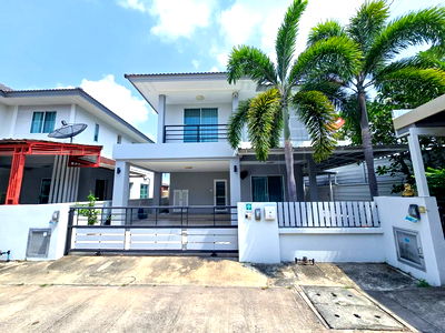 Houses for sale Chonburi : Urgent Sale!! 2-Storey Single House at The Tree Village, Nong Kham-Sriracha
