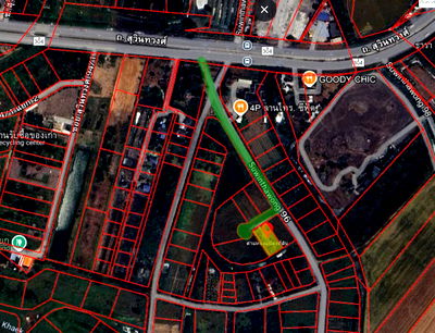 ที่ดิน วิทยาลัยการอาชีพกาญจนาภิเษกหนองจอก : ขายที่ดิน ในซอย สุวินทวงศ์96 1ไร่ ถมแล้ว เข้าซอยเพียง 300 เมตร มีบ้านเลขที่แล้ว