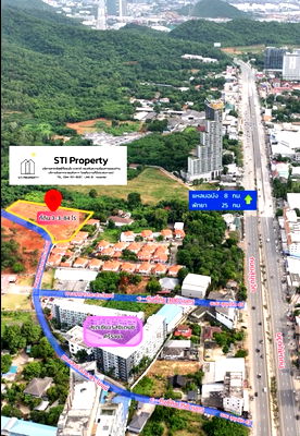 Land for sale Central Si Racha : Land for sale - Mountain view, Sea view - Sriracha,Chonburi 3-3-84 Rai