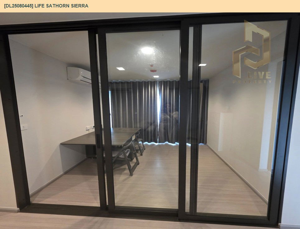 รูป DL25080445 ให้เช่าคอนโด ไลฟ์ สาทร เซียร์รา (Life Sathorn Sierra) ใกล้ BTS ตลาดพลู พร้อมเข้าอยู่ โทรด่วน 0638692663 LineID @534wlwof - รูปที่ 8/20