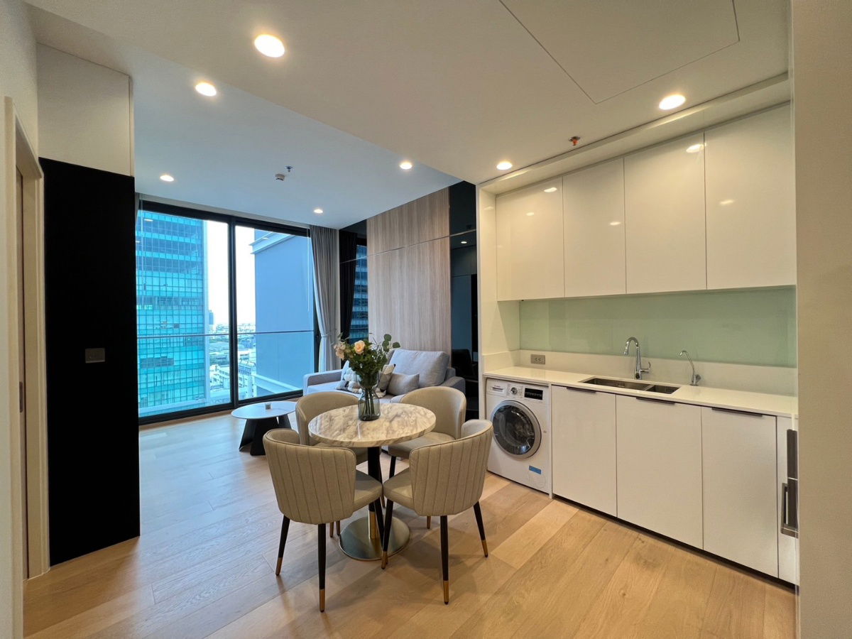 รูป Anil Sathorn 12 (อนิล สาทร 12) 1 ห้องนอน 46 ตรม.Luxury ใกล้ BTS สถานีเซนต์หลุยส์ - รูปที่ 3/7