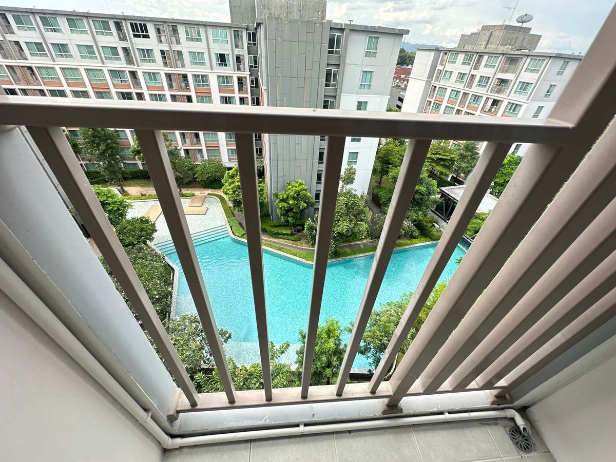 picture ✅For sale: D Condo Pink, pool view, 37 sq m, 8th floor, Building B, beautiful room ☎️064-792-4426 (Ben) - 16/30