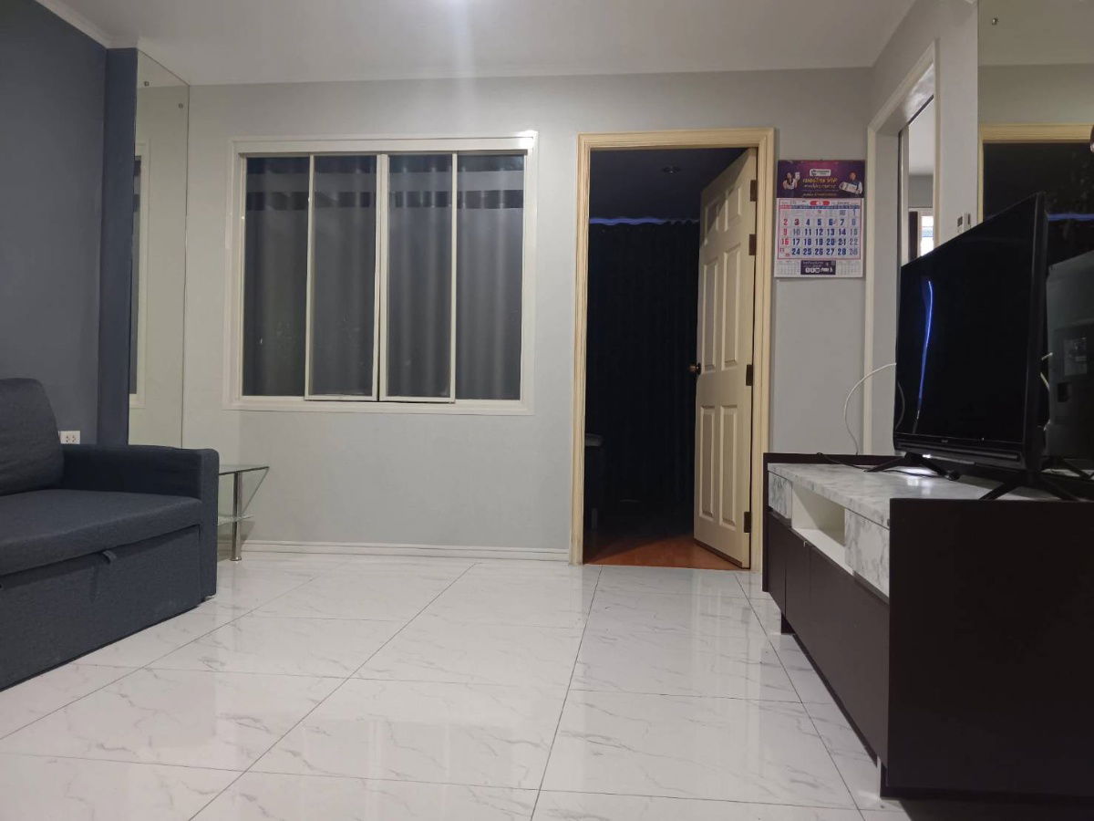 รูป #ให้เช่า คอนโด ลุมพินี วิลล์ ศูนย์วัฒนธรรม - 1 ห้องนอน 1 ห้องน้ำ 1 ห้องครัว - ชั้น 7 พื้นที่ 35 ตร.ม - เฟอร์นิเจอร์ครบ  ค่าเช่า 12,000 บาท - รูปที่ 6/14