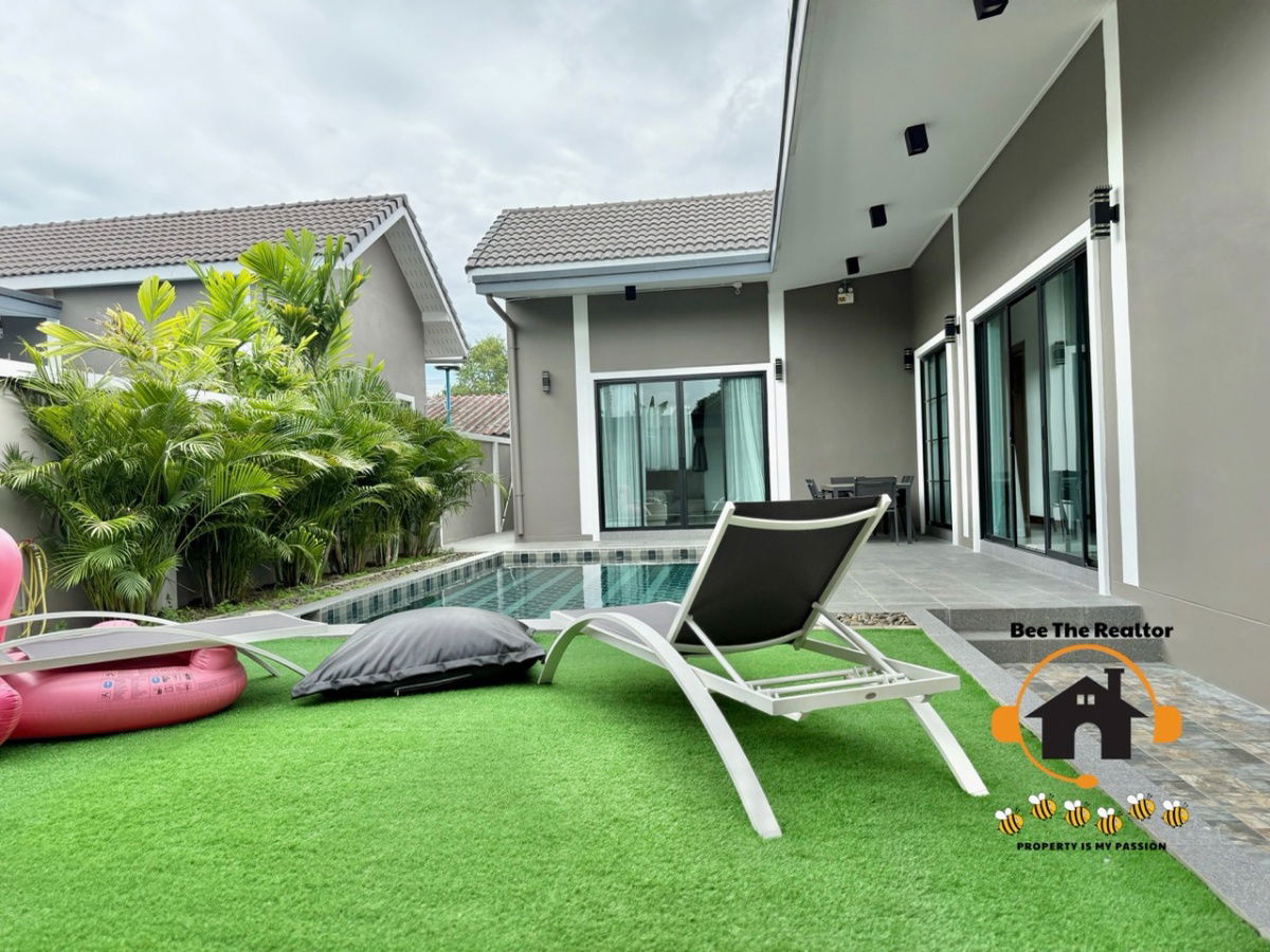 รูป ขาย บ้านพร้อมสระว่ายน้ำ ซอยทุ่งกลมตาลหมัน พัทยา - รูปที่ 22/35