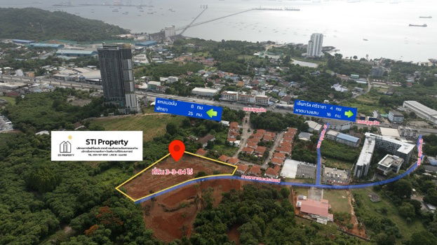 picture Land for sale - Mountain view, Sea view - Sriracha,Chonburi 3-3-84 Rai - 3/6