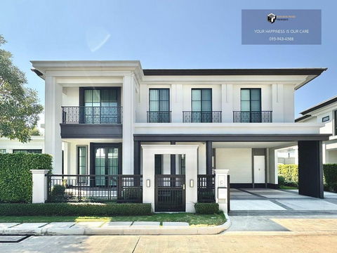 Setthasiri Chaengwattana-Prachachuen 2 | Corner house, high privacy, near Sri Saman Expressway, only 3 minutes #2025081611382
