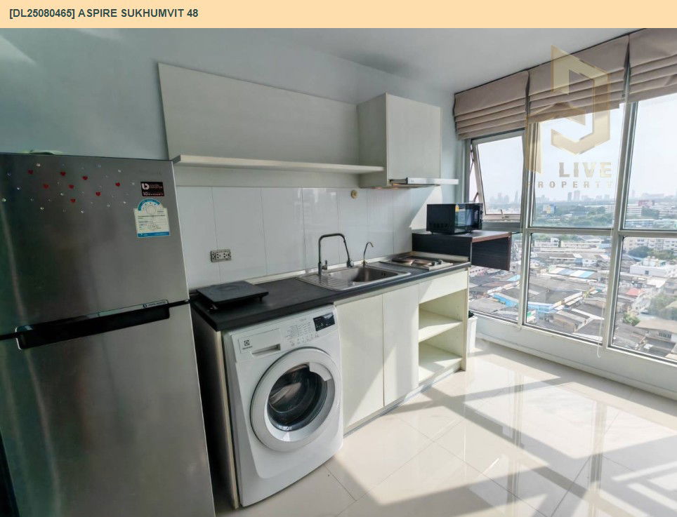 picture DL25080465 Condo for rent, Aspire Sukhumvit 48 near BTS Phra Khanong, ready to move in, call urgently 0656133286 LineID @655ebbvc - 14/19