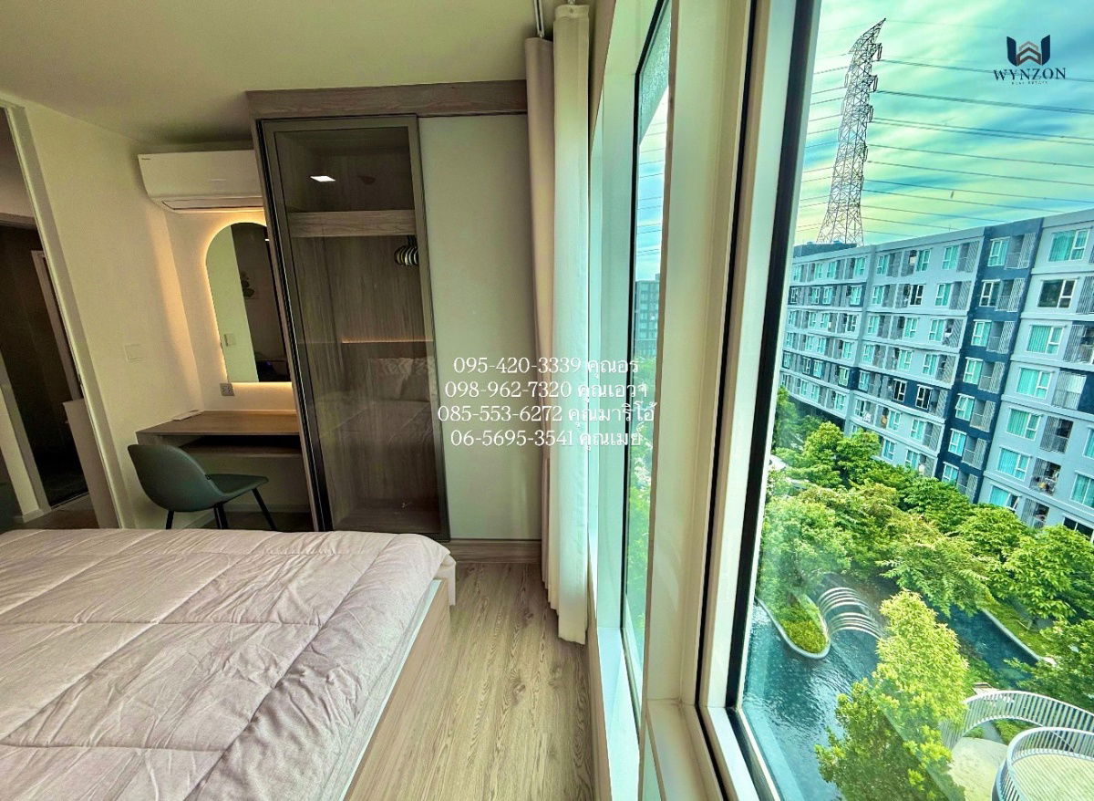 รูป ห้องใหญ่ วิวสระ บิ้วอินสวย ครัวแยก ไร้กังวลกลิ่นอาหาร - รูปที่ 1/35
