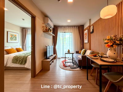 Condos for rent Nong Mon Market : For rent : dcondo sense BangSaen 12,000/month