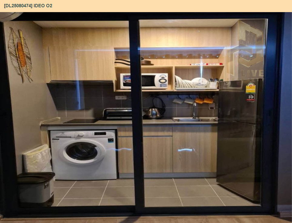 รูป DL25080474 ให้เช่าคอนโด ไอดีโอ โอทู (IDEO O2) ใกล้ BTS บางนา พร้อมเข้าอยู่ โทรด่วน 0638692663 LineID @655ebbvc - รูปที่ 5/8