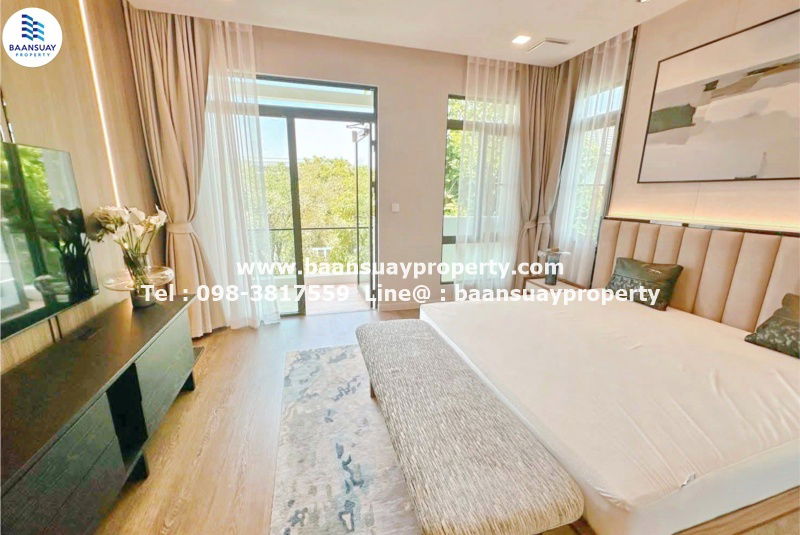รูป ให้เช่า บ้านเดี่ยว 2 ชั้น โครงการหรู มัณฑนา บางนา กม.15  พร้อมหิ้วกระเป๋าเข้าอยู่ - รูปที่ 12/17