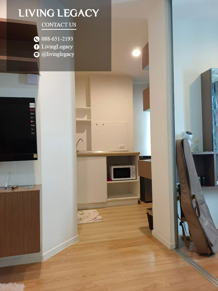 รูป SO0X5K ให้เช่าคอนโด Lumpini Ville Onnut - Phatthanakan 23 ตร.ม. ชั้น 8 ตึก C2 line id : @livinglegacy - รูปที่ 8/11