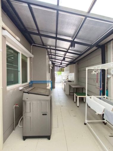 4-bed house for rent, 210 sqm, 60.4 sq wah, Centro Rama 9-Krungthep Kreetha