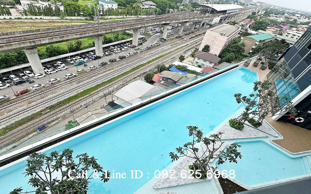 รูป ให้เช่า 🏠 คอนโด The rich rama 9 (เดอะริชพระราม 9) Studio 1 ห้องนอน 1 ห้องน้ำ 🚆 แต่งสวย พร้อมอยู่ ใกล้แอร์พอร์ตเรลลิงก์ สถานีหัวหมาก - รูปที่ 18/19