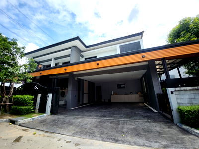 บ้านเดี่ยวให้เช่า : ให้เช่า บ้านเดี่ยว เดอะ ซิตี้ บางนา กม.7 ( The City Bangna-KM7 ) ขนาด 380 ตร.ม.  ตกแต่งบิ้วอินสวยหรู พร้อมอยู่ 🟥@rdsluxury