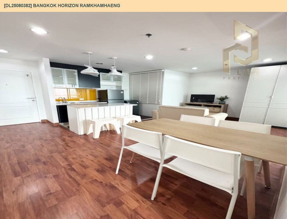 picture DL25080382 Condo for rent, Bangkok Horizon Ramkhamhaeng near Airport Rail Link Hua Mak, ready to move in, call urgently 0656133286 LineID @655ebbvc - 3/7