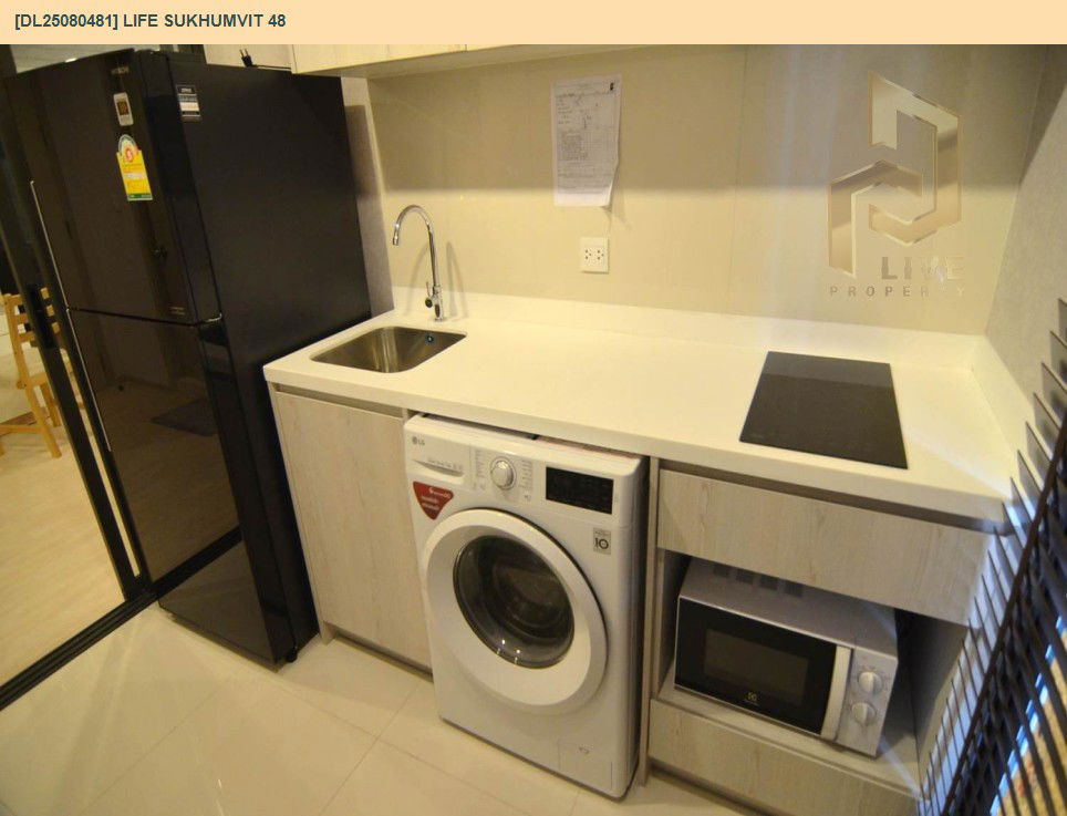 picture DL25080481 Condo for rent, Life Sukhumvit 48 near BTS Phra Khanong, ready to move in, call urgently 0656133286 LineID @655ebbvc - 6/14