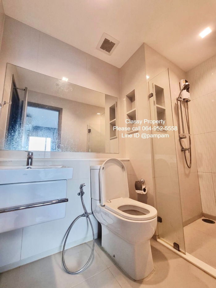 picture *** Condo for rent : Life Asoke-Rama 9  1 Bed 1 Bath High floor Fully furnished near MRT Rama9 ***  - 14/16