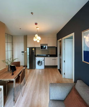 TA6916📲LineID @556ryccg 🚄2 Bedroom 39sqm Noble Revolve Ratchada2 Fully furnished near subway MRT Thailand Cultural Center, Esplanade