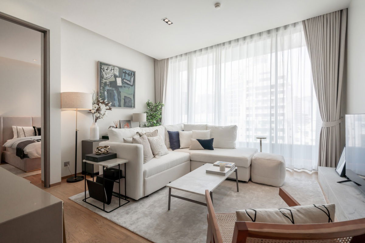 picture For Rent - Saladaeng One , Ultimate Luxury 1 bedroom 1 bathroom Ready to move in - 1/11
