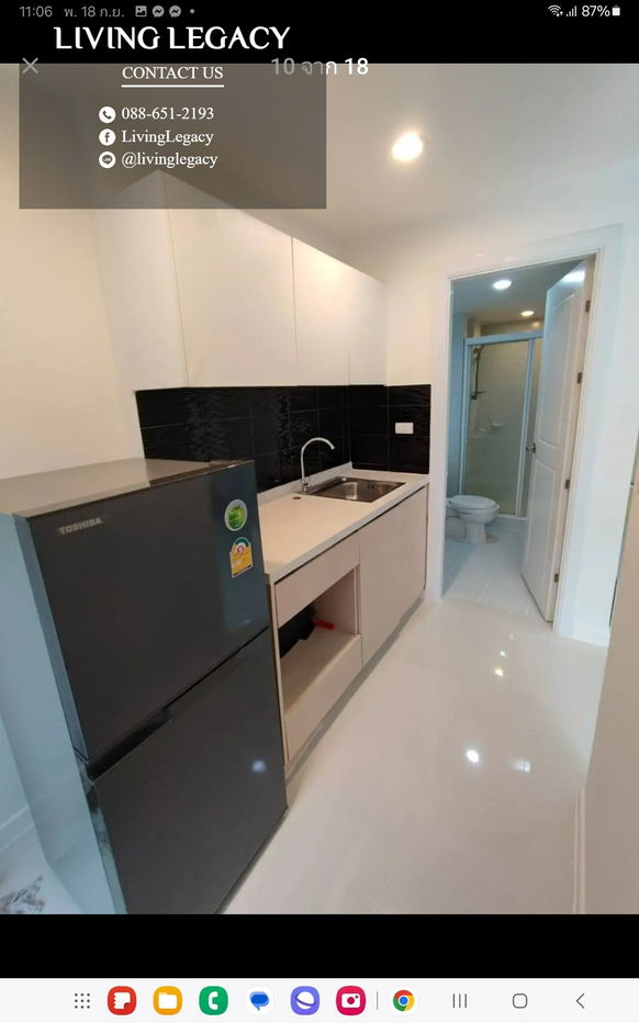 รูป SKQLNA ให้เช่าคอนโด Elements Srinakarin 37 ตร.ม. ชั้น 3 line id : @livinglegacy - รูปที่ 8/17
