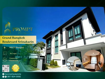 เช่าบ้านเดี่ยว เทสโก้โลตัส บางพลี : GH01284 - Grande Pleno Sukhumvit - Bangna