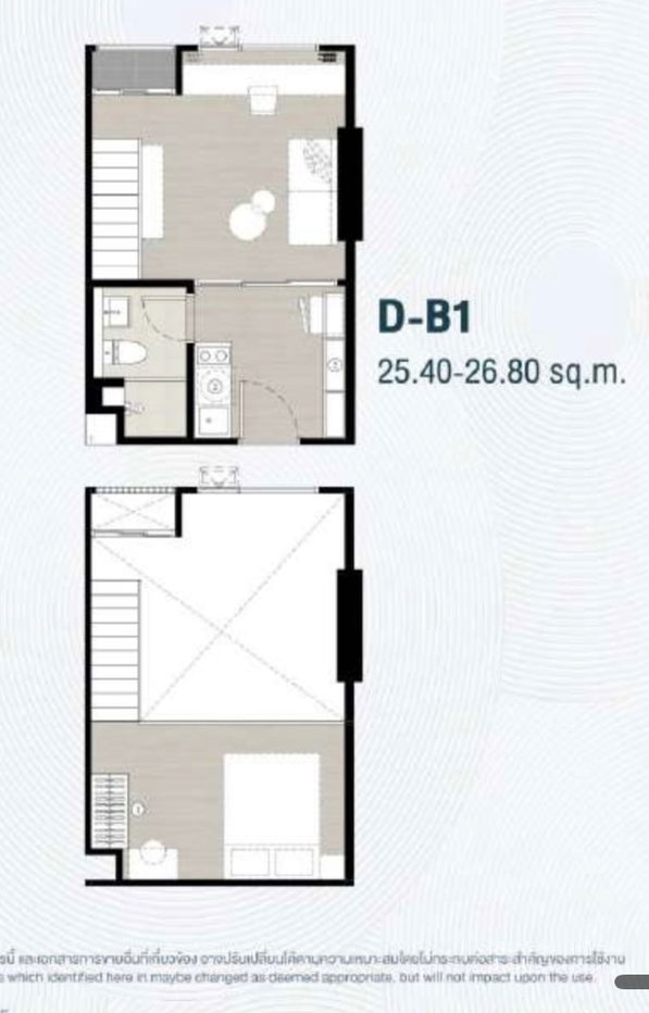 รูป 🔥ขายใบจองด่วน Origin Place Taopoon Interchange Duo Space 2ชั้น 🐱🐶 เลี้ยงสัตว์ได้ - รูปที่ 9/10