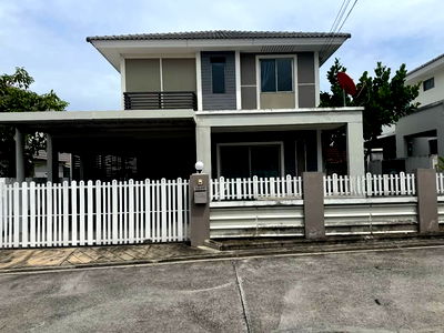 Houses for rent Chonburi : UK06-075 🌿House for rent - Life in the Garden, Nong Kham, Sriracha 💰Rental price: 20,000 baht/month
