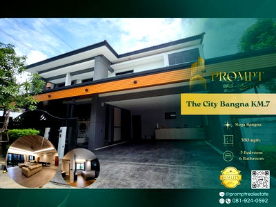 บ้านเดี่ยวให้เช่า : ST13536 - The City Bangna KM.7