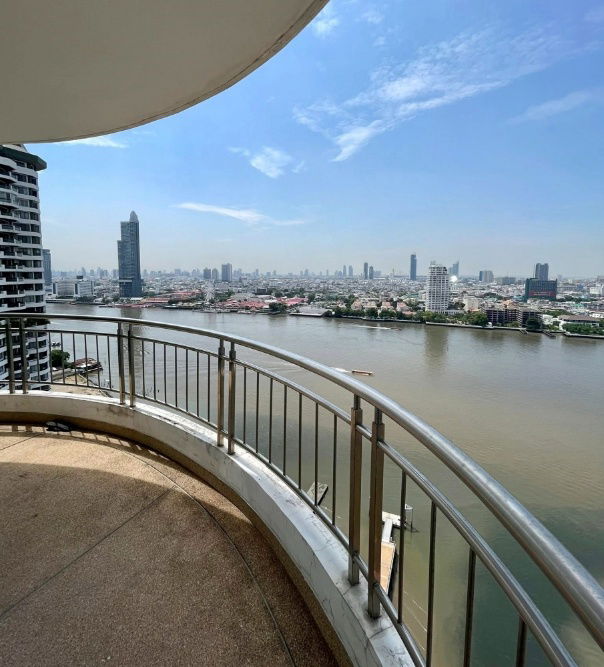 picture TA7652📲Line ID @556ryccg 🎡192 sqm 3 Bedroom Floor25 Supalai River Resort, Charoennakhon road Fully fitted Large balcony - 14/17