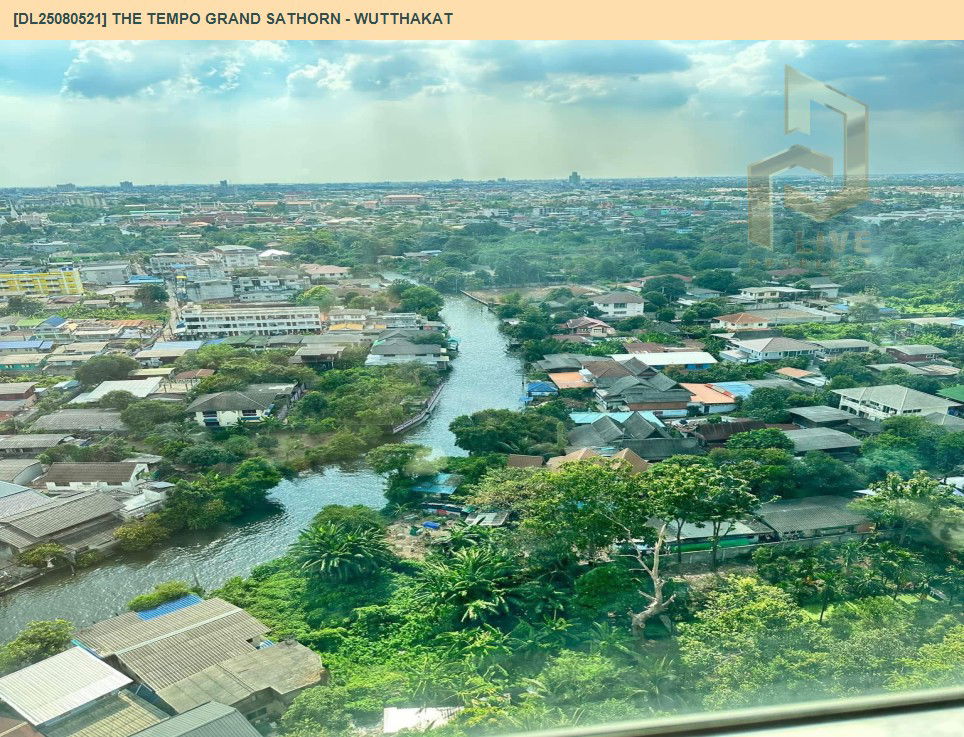 รูป DL25080521 ให้เช่าคอนโด เดอะ เทมโป แกรนด์ สาทร - วุฒากาศ (The Tempo Grand Sathorn - Wutthakat) ใกล้ BTS วุฒากาศ พร้อมเข้าอยู่ โทรด่วน 0638692663 LineID @534wlwof - รูปที่ 6/8