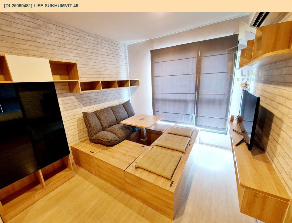 picture DL25080481 Condo for rent, Life Sukhumvit 48 near BTS Phra Khanong, ready to move in, call urgently 0656133286 LineID @655ebbvc - 12/14