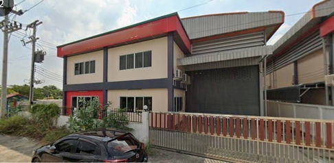 Factory, warehouse, and two-story office for sale, 280 sq wah, Soi Rat Samakkhi, Na Di Subdistrict, Samut Sakhon Province