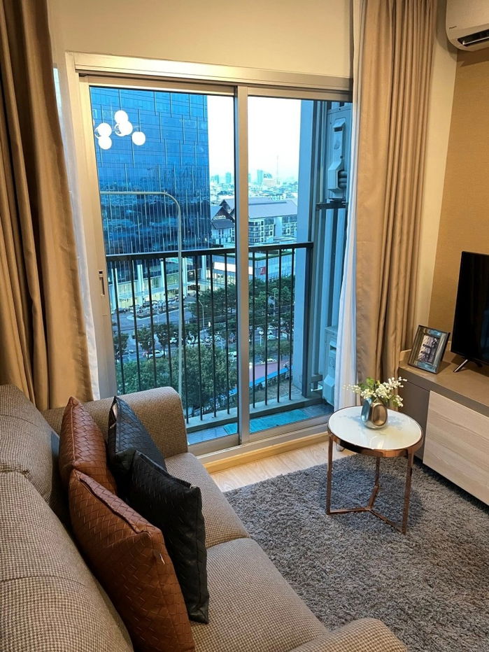 picture TA6916📲LineID @556ryccg 🚄2 Bedroom 39sqm Noble Revolve Ratchada2 Fully furnished near subway MRT Thailand Cultural Center, Esplanade - 7/11