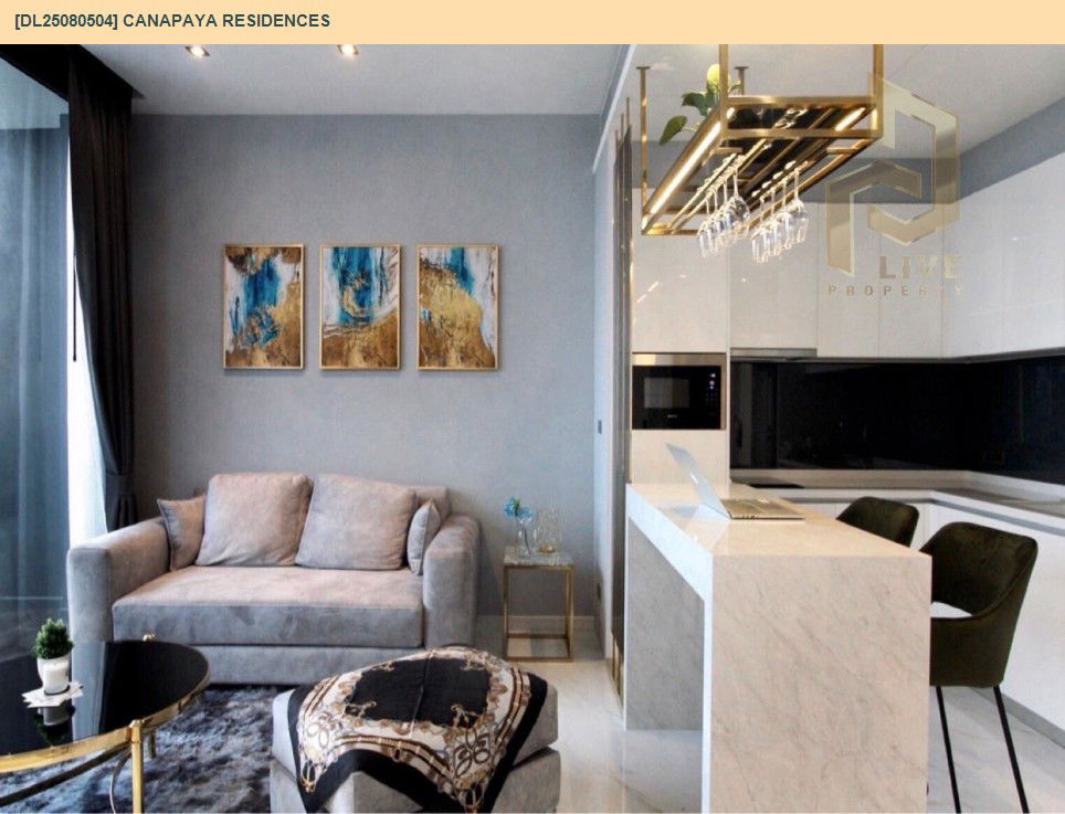 รูป DL25080504 ให้เช่าคอนโด คณาพญา เรสซิเดนซ์ (Canapaya Residences) ใกล้ - พร้อมเข้าอยู่ โทรด่วน 0638692663 LineID @655ebbvc - รูปที่ 2/11