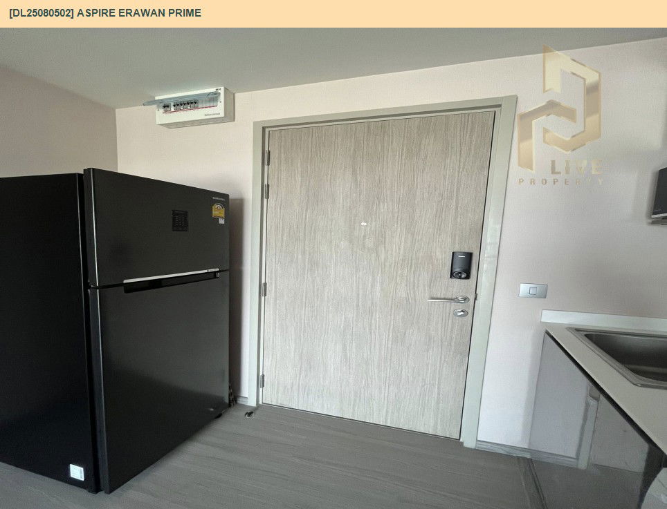 รูป DL25080502 ให้เช่าคอนโด แอสปาย เอราวัณ ไพร์ม (Aspire Erawan Prime) ใกล้ BTS ช้างเอราวัณ พร้อมเข้าอยู่ โทรด่วน 0638692663 LineID @655ebbvc - รูปที่ 4/12