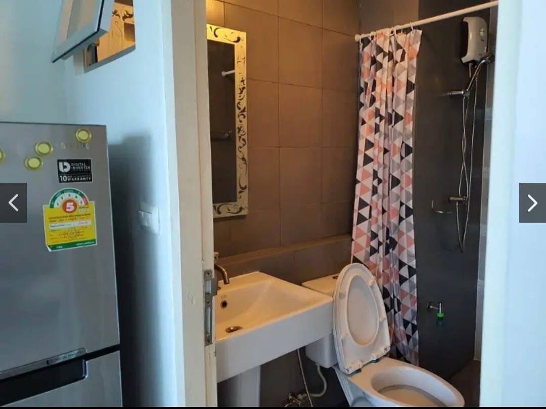 picture 📌𝐔𝐏𝐃𝐀𝐓𝐄 𝐑𝐎𝐎𝐌 𝟐𝟎𝟐𝟓📌 Condo for rent at Campus Resort Bangna [Beautiful built-in room+washing machine] ID LINE: atccity 💻 - 8/9