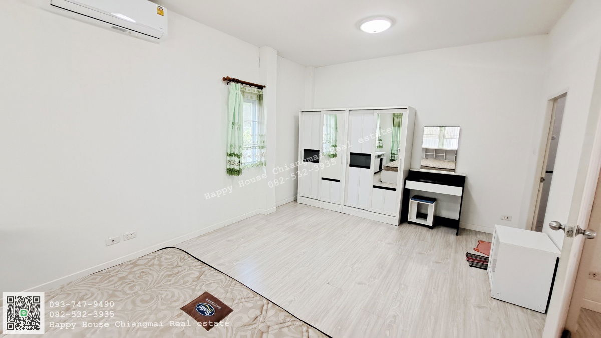 รูป ให้เช่า บ้านเดี่ยว 2 ชั้น ในหมู่บ้านดีญ่า วาเล่ย์ สารภี โทร 082-532-3935 - รูปที่ 26/30