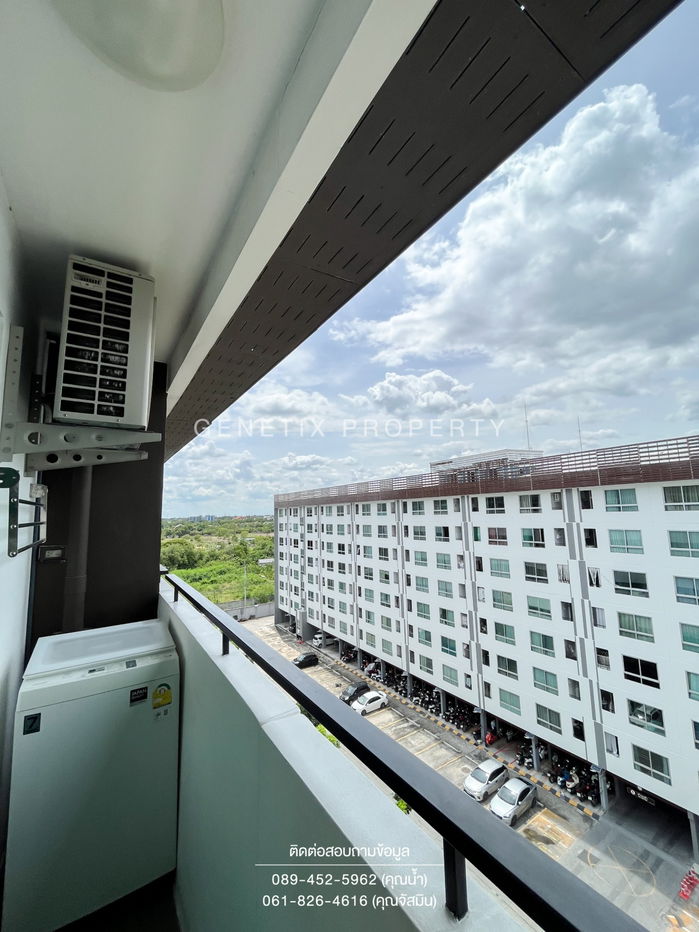 รูป 🏫ให้เช่าถูก!! พลัม พหลโยธิน 89 คอนโดใกล้ ม.รังสิต เจ้าของอยู่เอง ไม่เคยปล่อยเช่า เฟอร์ครบ มีเครื่องซักผ้า พร้อมอยู่ เช่า 6,500 บาท/เดือน - รูปที่ 13/15