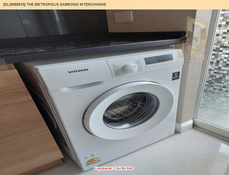 picture DL25080510 Condo for rent, The Metropolis Samrong Interchange near BTS Samrong, ready to move in, call urgently 0656133286 LineID @655ebbvc - 16/20