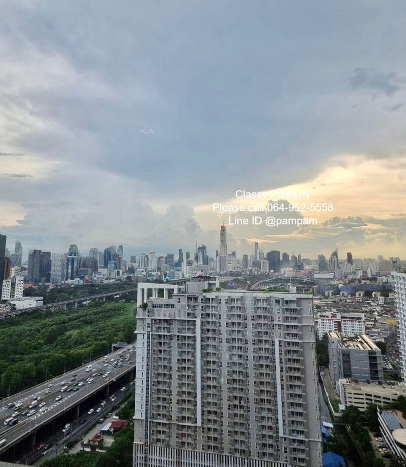 picture *** Condo for rent : Life Asoke-Rama 9  1 Bed 1 Bath High floor Fully furnished near MRT Rama9 ***  - 15/16