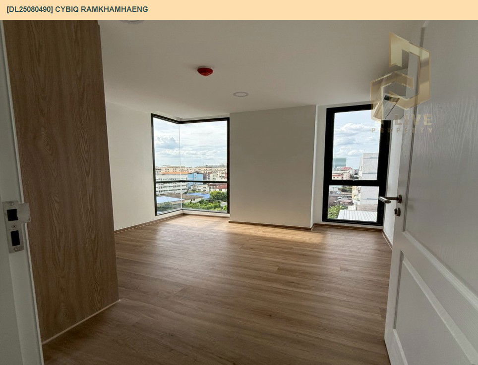 picture DL25080490 Condo for rent, CYBIQ Ramkhamhaeng near -, ready to move in, call urgently 0656133286 LineID @534wlwof - 15/16