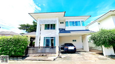 Houses for rent Saraphi Chiang Mai : For rent: 2-storey detached house in Diya Valley Village, Saraphi. Call 082-532-3935.