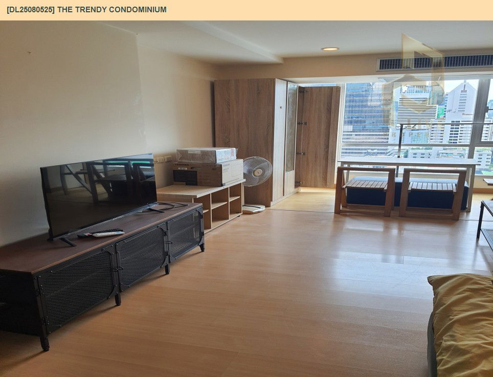 รูป DL25080525 ให้เช่าคอนโด เดอะ เทรนดี้ คอนโดมิเนียม (The Trendy Condominium) ใกล้ BTS นานา พร้อมเข้าอยู่ โทรด่วน 0638692663 LineID @655ebbvc - รูปที่ 2/6