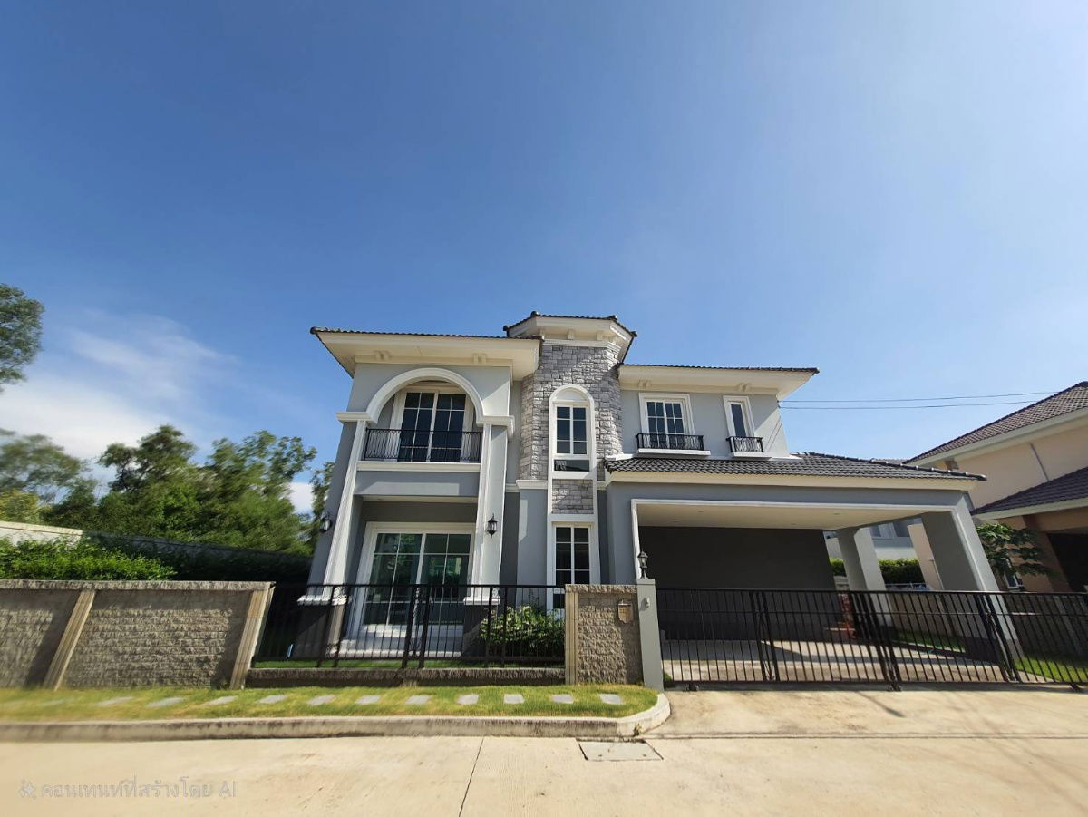 picture For Rent: 2-Storey Detached House in Grandio Ramintra–Outer Ring Road Village  - 1/12